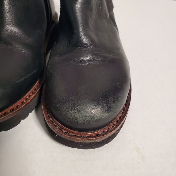 Zara Boys Leather Black Boots. Size 30 EU. SKU# B-14 - Picture 15 of 16
